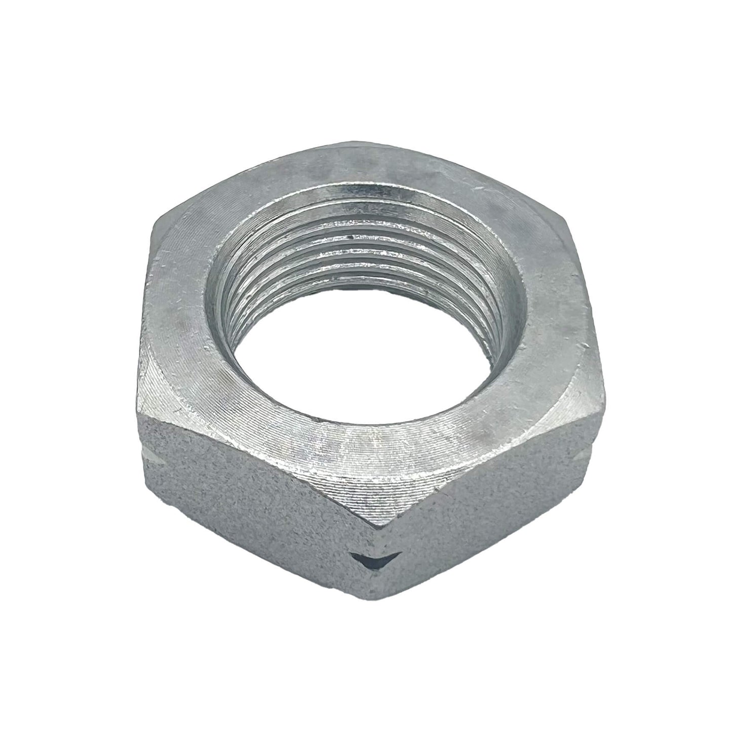 1" Jam Nut - 12 TPI - Carbon Steel -Zold