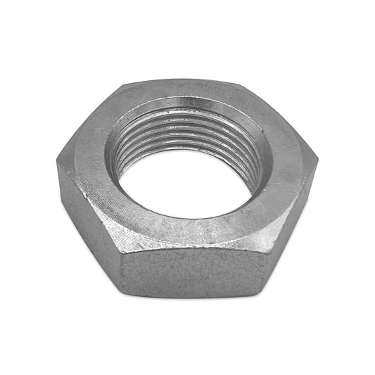 1" Jam Nut - 12 TPI - Carbon Steel -Zold