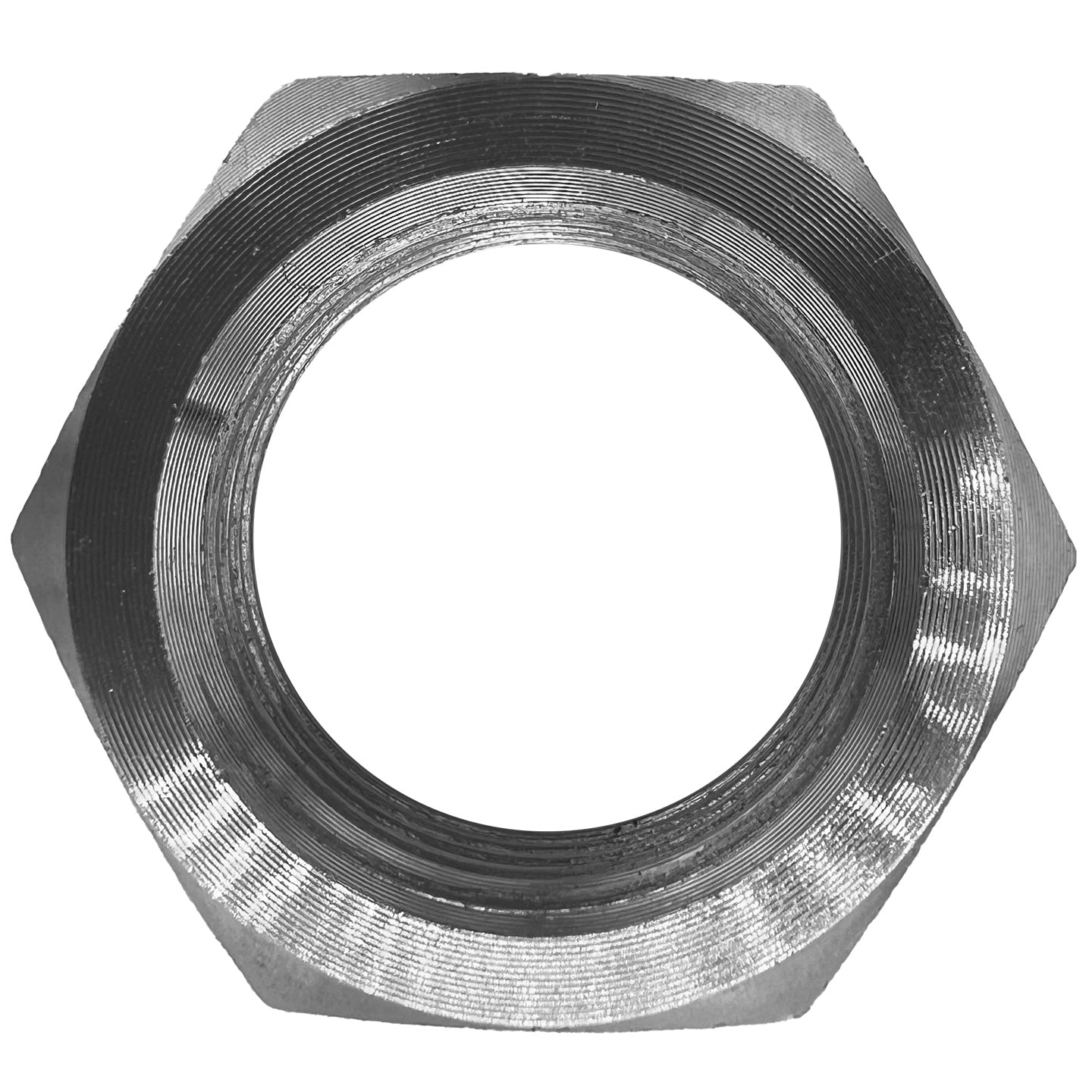 1-1/4" Jam Nut - 12 TPI - Carbon Steel