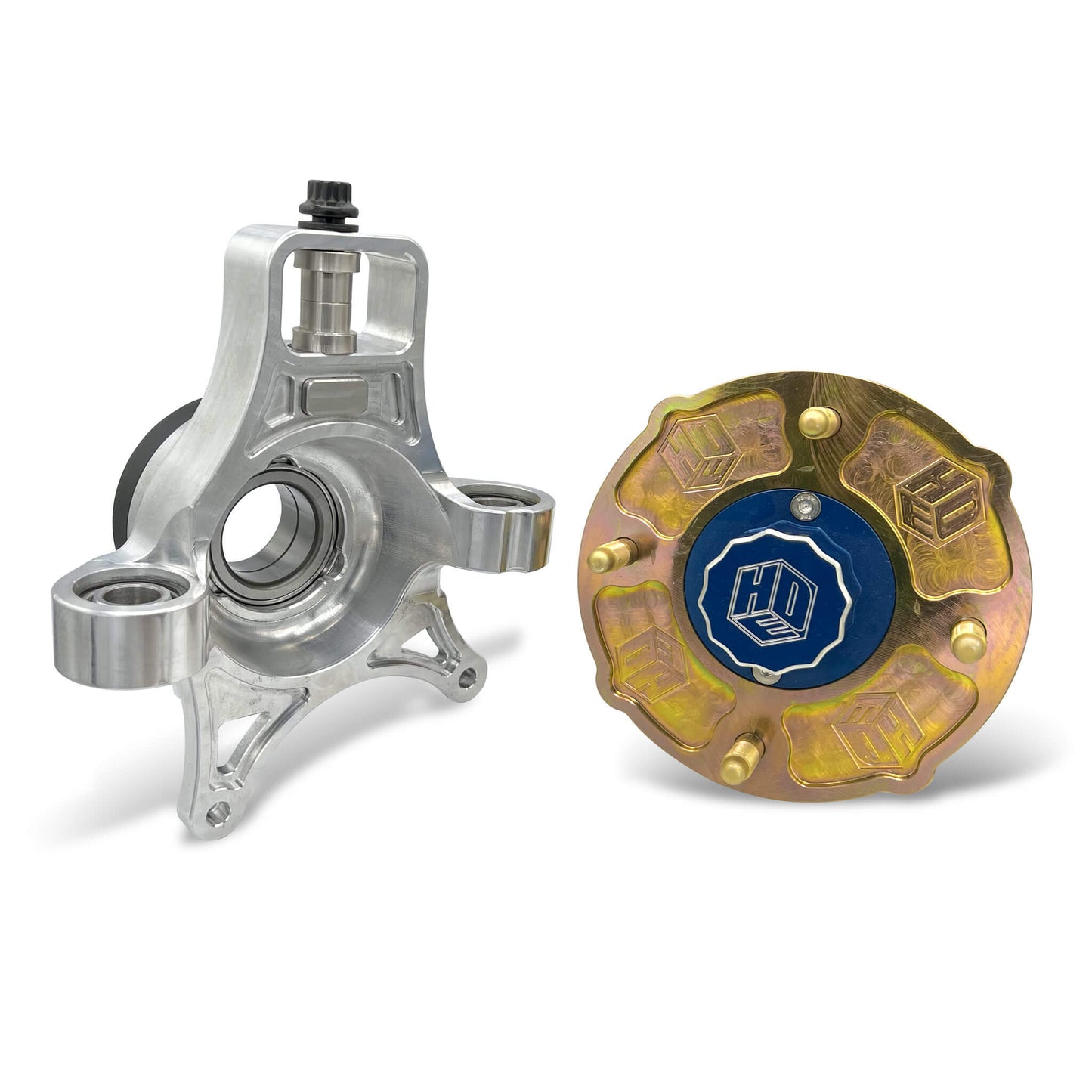 HDE Go Big RACE Can-Am X3 Rear Knuckle/Hub Kit (Big bearing)